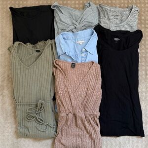 Maternity long sleeve Dresses